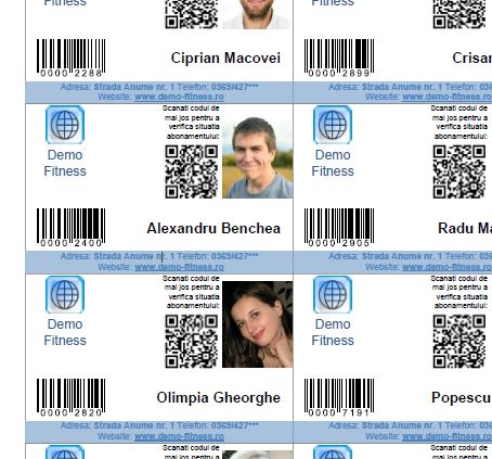 Legitimatii cu cod QR
